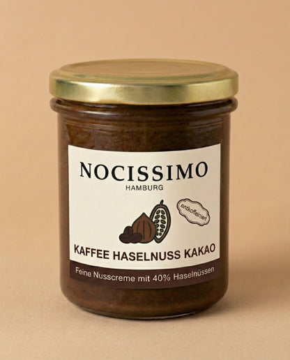Kaffee-Haselnuss-Kakao-Creme