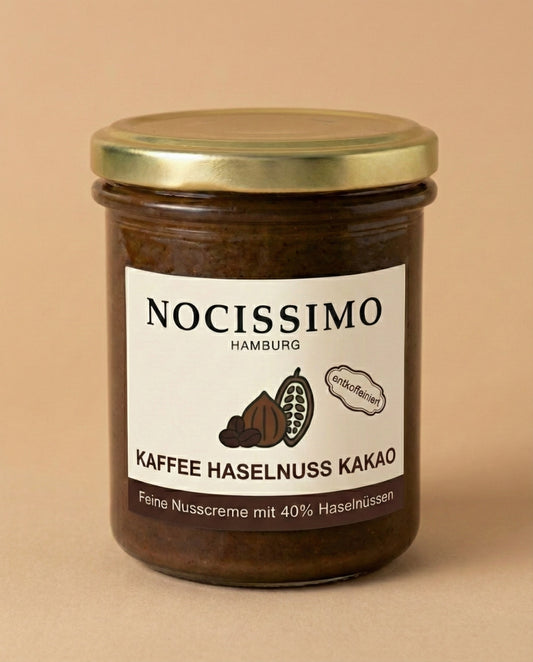 Kaffee-Haselnuss-Kakao-Creme
